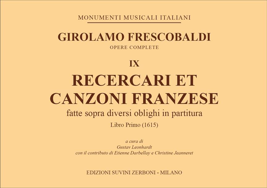 Recercari et canzoni franzese